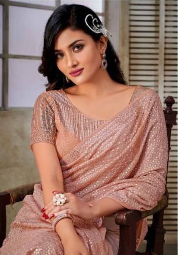 Design 494 Colours By Mehak Designer Partywear Saree Collection